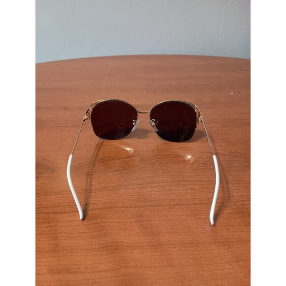 Sebastian Eyeglasses Frames Only 420 130 57-17 Gold Half Rim Womens - Picture 4 of 8